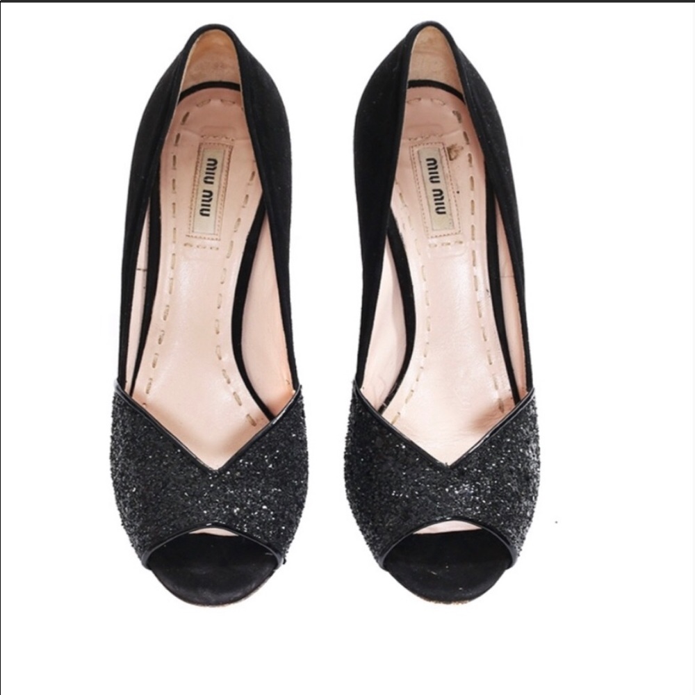 Miu Miu glitter Pumps 39